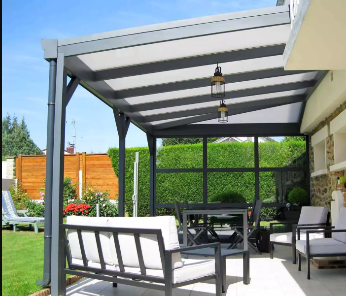 Pergola sur mesure, Ozoir-la-Ferrière