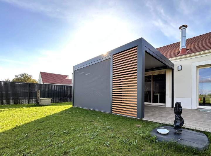Installation de pergolas bioclimatiques Seine-et-Marne