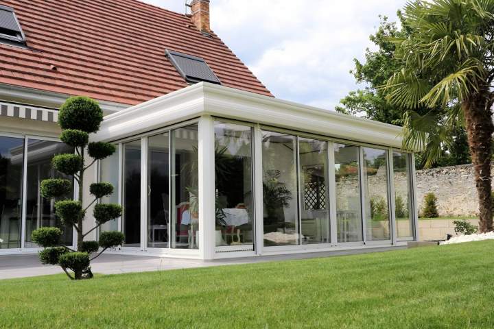 Pergola bioclimatique Seine-et-Marne